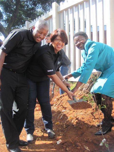 Tree Planting At Coronation Training Centre Johannesburg April