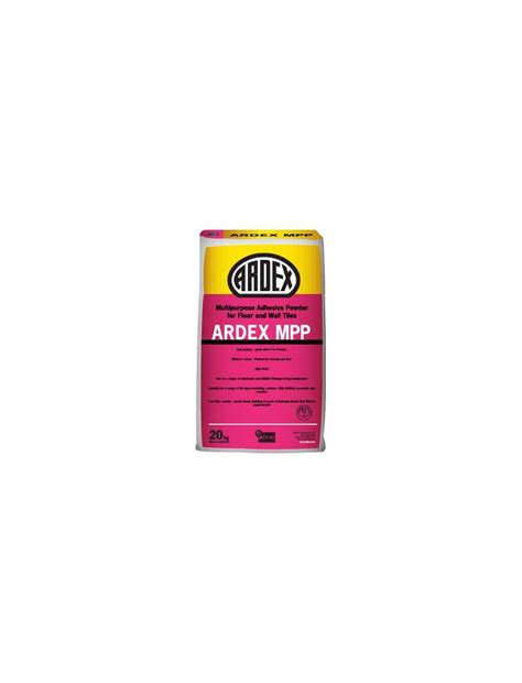 Ardex Mpp White 20kg Mastic Tile Adhesive Tradiecart