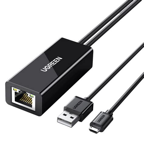 Ugreen Adaptateur Réseau Micro Usb Vers Rj45 Ethernet Ugreen Fr