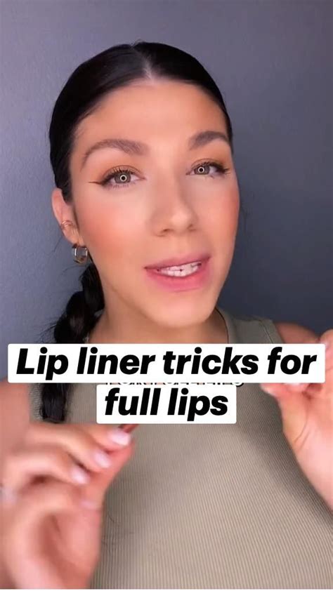 Lip liner tricks for full lips – Artofit