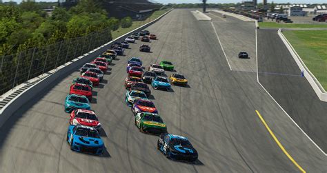 Enascar Coca Cola Iracing Series Takes Green Flag At Pocono