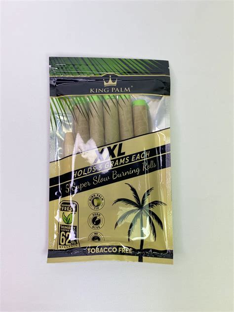 King Palm Xxl Rolls 5 Pack East Coast Bongs