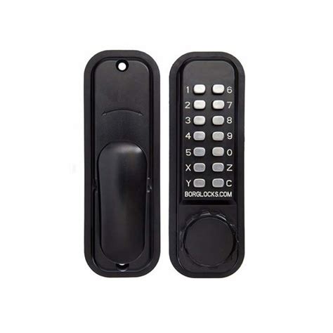 Borg Digital Door Lock Keyless Marine Grade Pro Black Bl2601mgpro