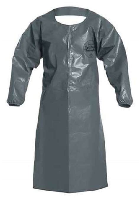 Dupont Tychem Fr Aprons Gray X Large Personal Protective