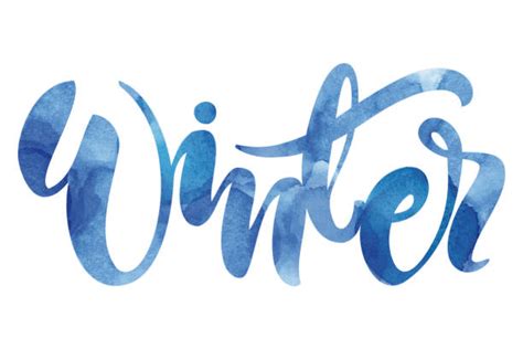 Winter Word Illustrations Royalty Free Vector Graphics And Clip Art Istock