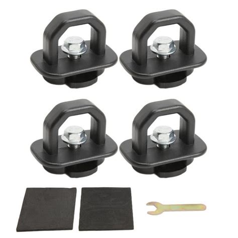 Pwshymi Ancrage de mur latéral Lot de 4 ancrages muraux amovibles pour