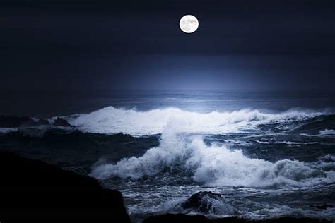 Free ocean waves night Images, Pictures, and Royalty-Free Stock Photos ...