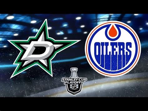 Edmonton Oilers Vs Dallas Stars Wcf Game Youtube