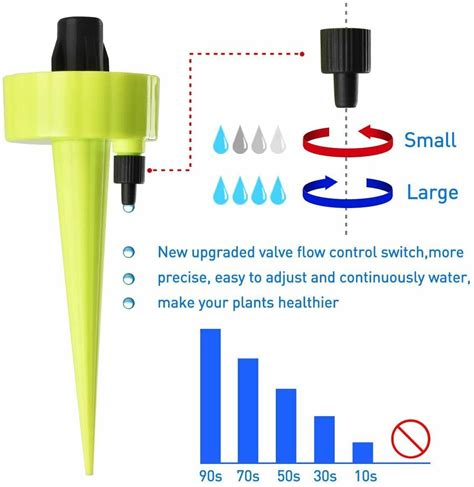 15 Pcs Watering Spikes Device Automatic Plants Self Water Drip