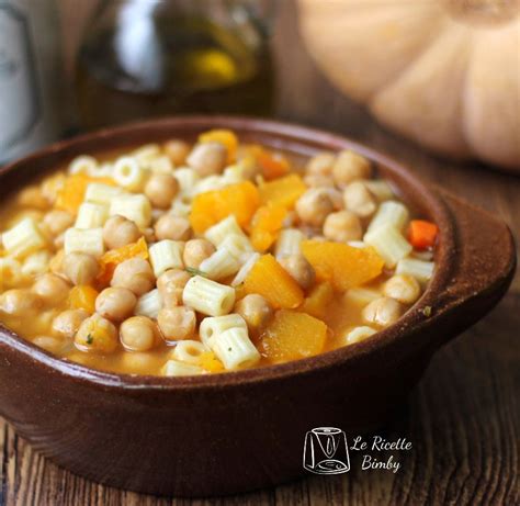 Pasta Con Ceci E Zucca Bimby Le Ricette Bimby