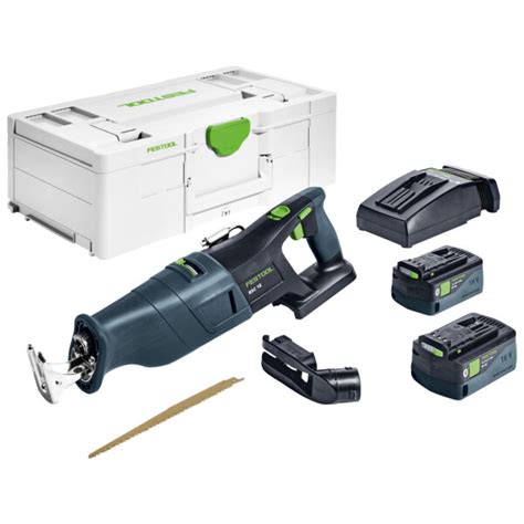 Festool Rsc V Recipro Saw C W X Ah Batts Protrade