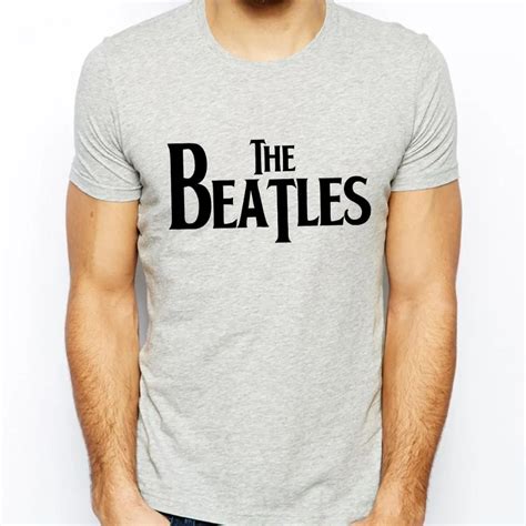 The Beatles T Shirts Men Cotton Casual Shirt For Man Short Sleeve O