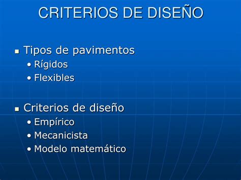 PPT DISEÑO PAVIMENTOS Rígidos y Flexibles PowerPoint Presentation