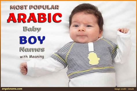 Most Popular Arabic Baby Boy Names With Meaning | Angelsname.com