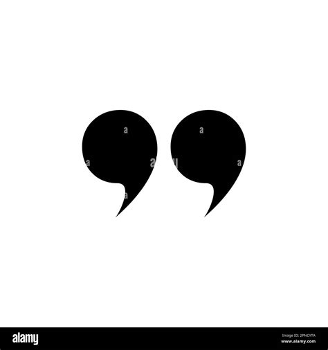 Quote Icon Vector Quotation Mark Symbol Stock Vector Image Art Alamy