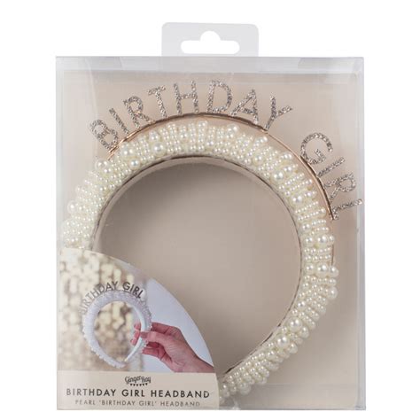 Gold Party Birthday Girl Headband Amscan Asia Pacific