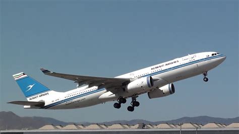 Kuwait Airways Airbus 330 200 9K APB Take Off Malaga LEMG YouTube