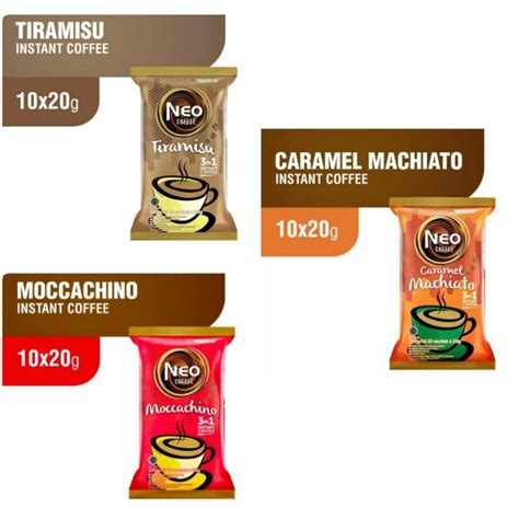 Jual Neo Coffee Moccachino Caramel Machiato Tiramisu Kopi Isi 10