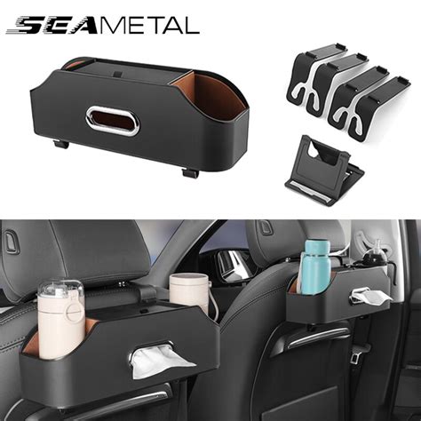 Seametal All In One Car Organizer High Quality Seat Back Storage Box