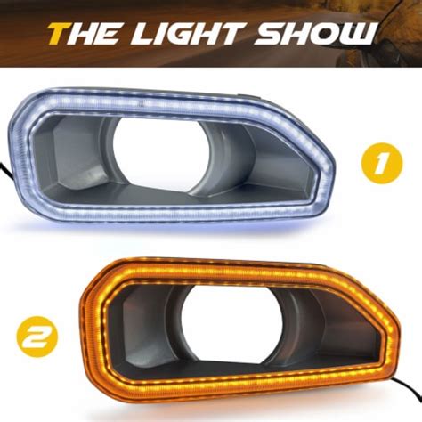 American Modified Led Fog Light Covers For Jeep Wrangler