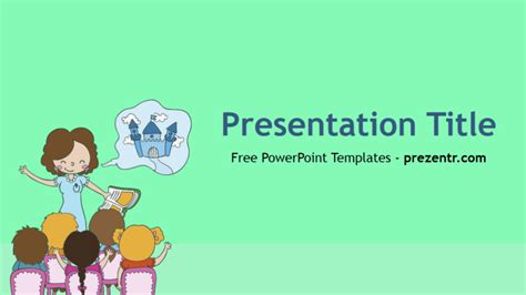 Teacher PowerPoint Template – Prezentr