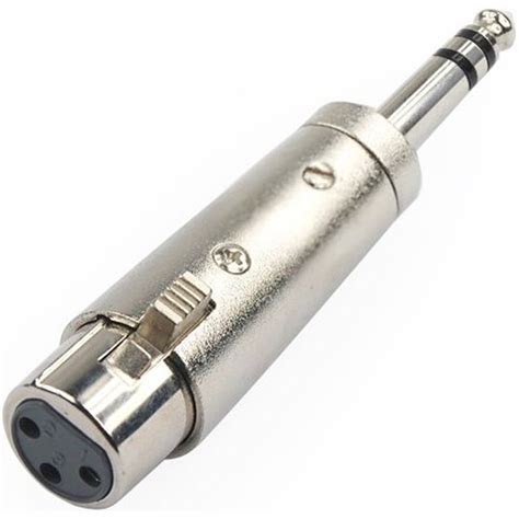 Adaptador Xlr Femea Mm Macho Estereo