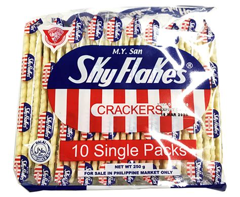 My San Sky Flakes Crackers 10 Packs X 25g