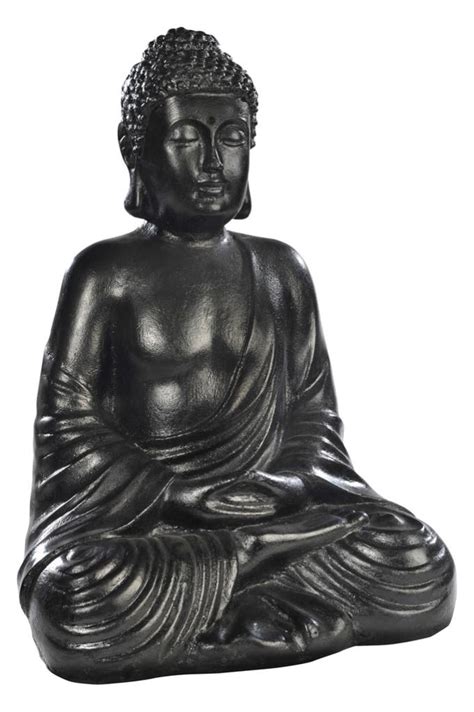 Statue Bouddha Hindou HAIRIE GM Pour Interieur Ou Exterieur Ton Cire