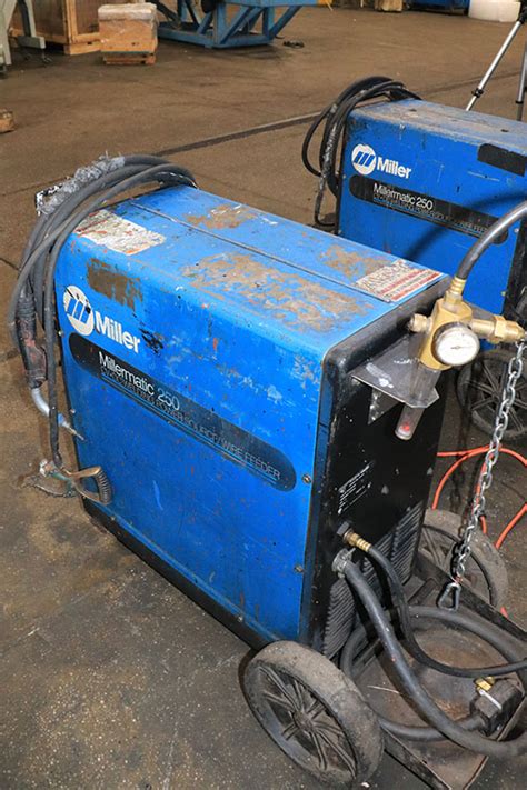 250 Amp Miller Millermatic 250 Arc Welder Ref No 164019 Machinery Values