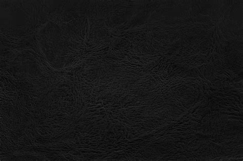 Black Leather Texture Background With Seamless Pattern And High