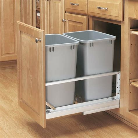 Rev A Shelf Wcsc W Double Qt Soft Close Waste Container Siggia