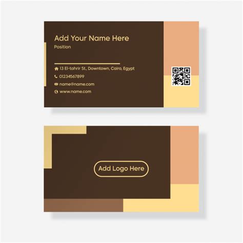 Online business card maker