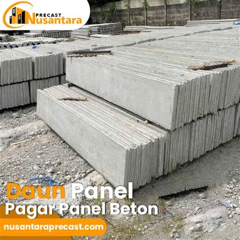 Harga Pagar Panel Beton Blitar 2024 Material Jasa Borongan