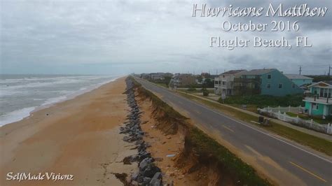 Hurricane Matthew Aftermath In Flagler Beach Fl With Dji Phantom