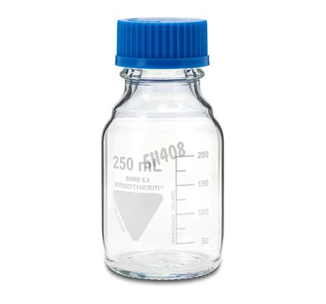 Frasco ISO De Vidrio Borosilicato 250 Ml Equipo De Laboratorio