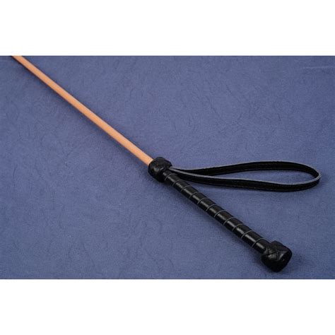 Bdsm Cane Wood Wrapped Handle Lambskin Leather Handle Spanking Cane Long Delrin Cane Punishment