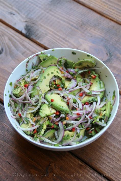 Ensalada De Aguacate Recetas De Laylita