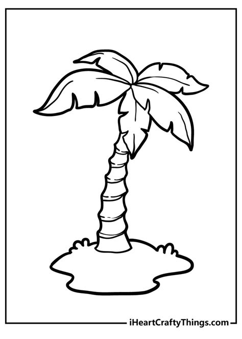 25 Palm Tree Coloring Pages 100 Free Printables