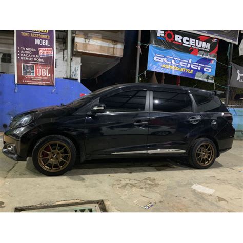 Jual Modifikasi Velg Mobil Mobilio Pakai Velg Hsr Ring 16 Zero Bronze