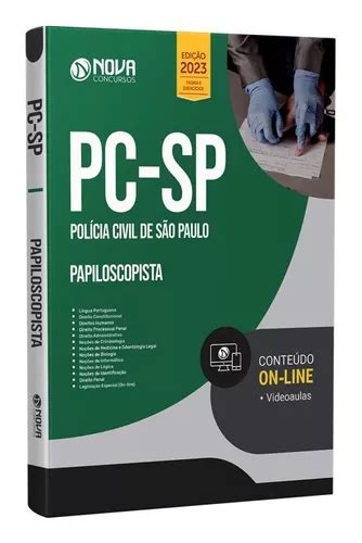 Apostila Pc Sp 2023 Papiloscopista Parcelamento Sem Juros