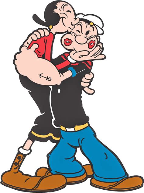 Download Popeye And Olive Clipart 5389197 Pinclipart