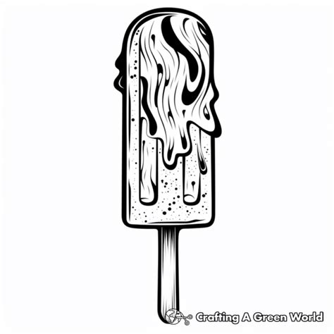 Ice Pop Coloring Pages Free Printable