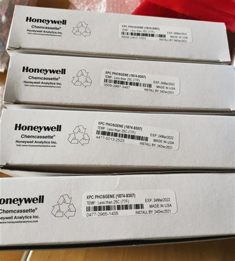 Honeywell霍尼韦尔 纸带式气体检测仪 Cm4 有毒气体监测仪 Xpc光气纸带1874 9307 产品关键词纸带霍尼韦尔cm4毒气