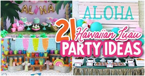 21 Hawaiian Theme Party Ideas Luau Party Spaceships And Laser Beams