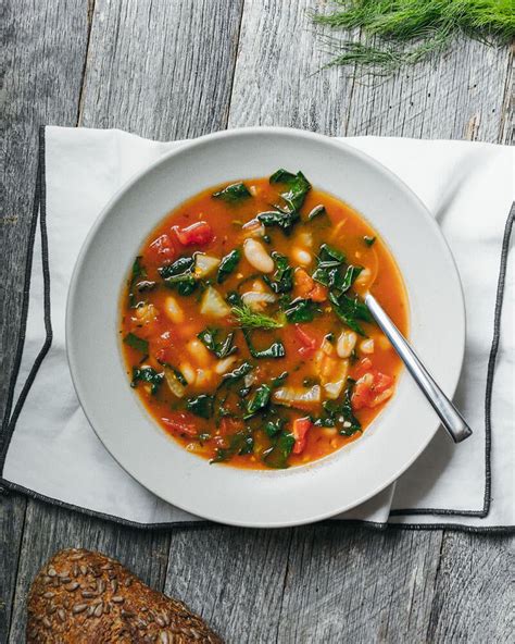 Tuscan Soup With White Beans A Couple Cooks