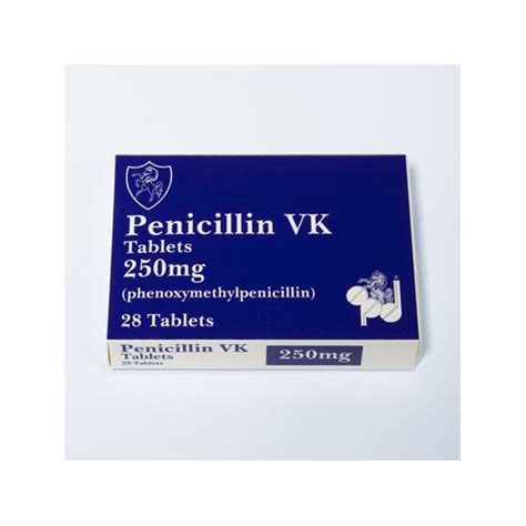 Penicillin Vk Tabs 250mg X 28