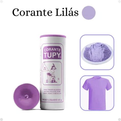 Corante Tupy Tinta Tintura Tingir Roupa Cor Cores Original Mercadolivre