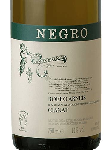 Negro Angelo Gianat Roero Arneis Vivino Us