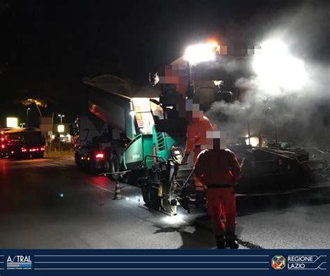 Sr Nettunense Lavori Di Rifacimento Della Pavimentazione Stradale