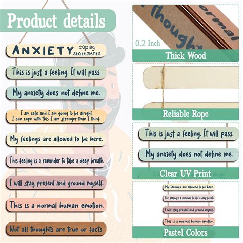 Snapklik Yookeer Mental Health Reminders Wall Decors Anxiety